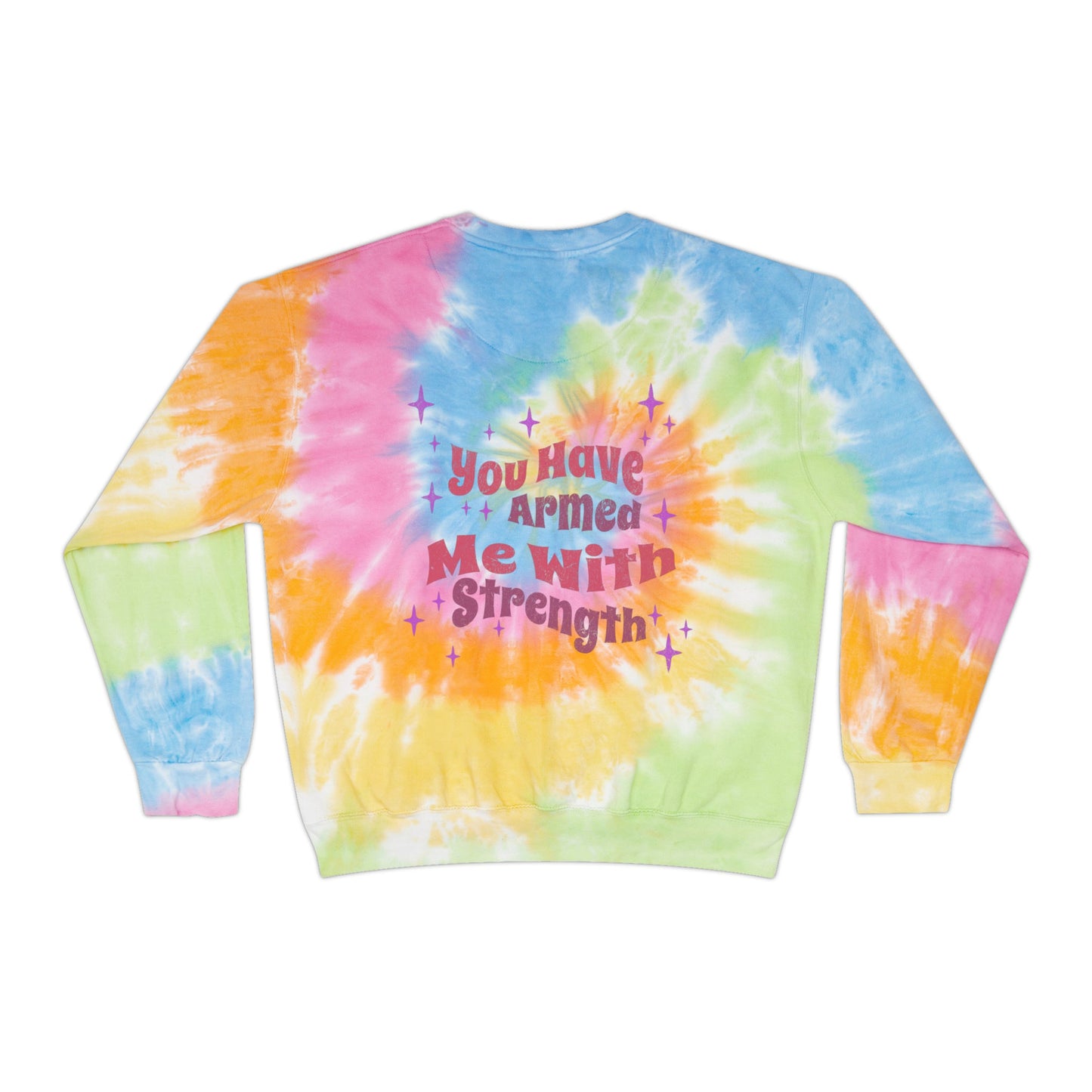 Strength Tie - Dye Sweatshirt - Heavenly Creations