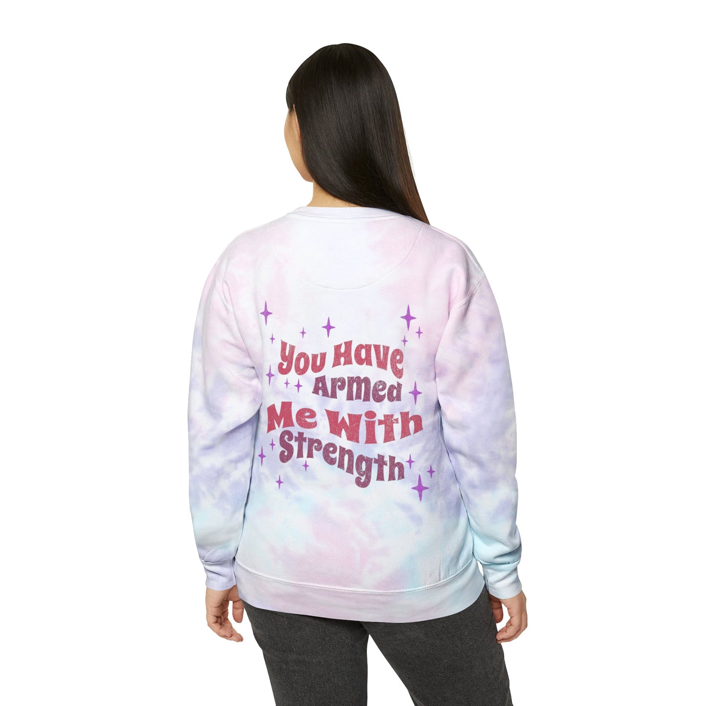 Strength Tie - Dye Sweatshirt - Heavenly Creations